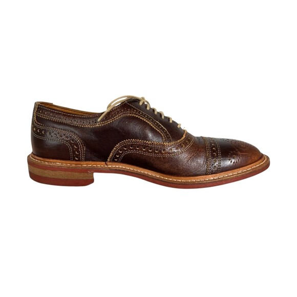 Allen Edmunds Strandmok Cap-toe Oxford Brogue Shoes w Dainite Rubber Sole  10 B main image 14